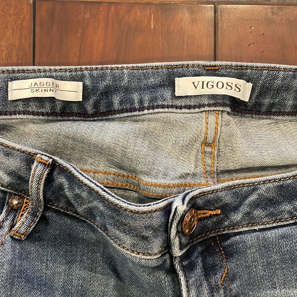 Vigoss jagger/skinny jeans size 16 - Picture 3 of 5